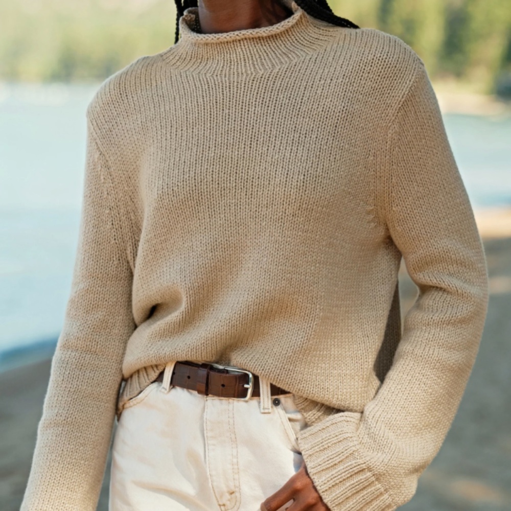 NWOT Jenni Kayne Classic Mockneck